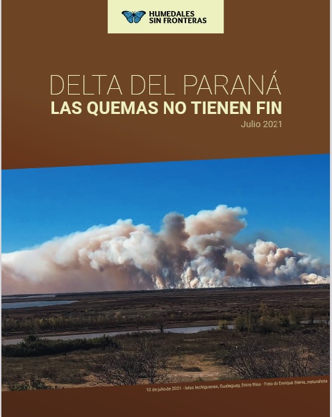 Informe: Delta del Paraná. Las quemas no tienen fin